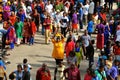 Crowds at Thaipusam Royalty Free Stock Photo