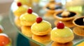 Colourful dessert buffet Royalty Free Stock Photo