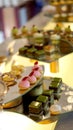 Colourful dessert buffet Royalty Free Stock Photo