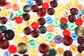Colourful buttons Royalty Free Stock Photo