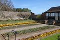 A colourful display of flowers at the Connaught Gardens in Sidmouth, Devon Royalty Free Stock Photo