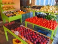 Colourful Fruit and Vegetable Display, Greece