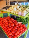 Colourful Fruit and Vegetable Display, Greece