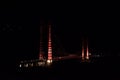 Colourful Dobra Chanti hanging bridge over Tehri Lake. Night view of Dobra-Chanti bridge. The 725-metre long Dobra Chanti Royalty Free Stock Photo