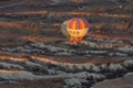 Colourful morning with balloons in Cappadocia