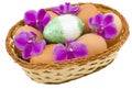 Colourful Easter Eggs Royalty Free Stock Photo