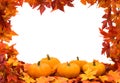 Colourful Fall Background Frame