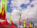 Colourful Festival Flags