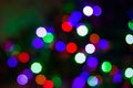 Defocused abstract multicolored bokeh lights background Royalty Free Stock Photo