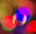 Colourful festive multi-colored circles Royalty Free Stock Photo