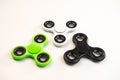 Colourful fidget finger spinner stress anxiety relief toy