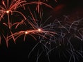 Colourful Fireworks For Canada Day