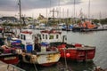 Fishing boats in the harbour. Kilmore Quay. Wexford. Ireland