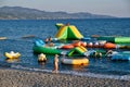 Colourful Floating Playground, Kalamata, Greece