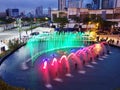 Colourful fountain Royalty Free Stock Photo