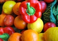 Colourful fruit and veg Royalty Free Stock Photo