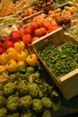 Colourful fruit and vegetable market stall Royalty Free Stock Photo