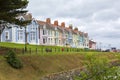 Colourful Georgian houses in Aberaeron, West Wales, UK