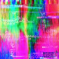 Colourful glitch abstract background Royalty Free Stock Photo