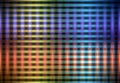 Colourful glowing lights grid pattern