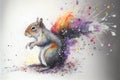 Grey squirrel Royalty Free Stock Photo