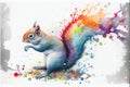 Grey squirrel Royalty Free Stock Photo