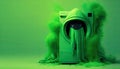 Colourful Greenwashing Concept Generative AI Illustration Royalty Free Stock Photo