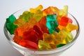 Colourful gummy candies