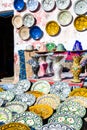 Colourful hand made plates,imsouane,morocco 2