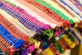 Colourful handmade rugs