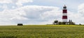 Lighthouse in a field at Happisburgh