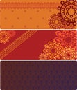 Colourful Henna Banner