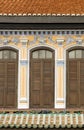 Colourful Heritage Windows, George Town, Penang, Malaysia