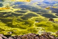 Hot springs in Dallol, Danakil Desert, Ethiopia Royalty Free Stock Photo