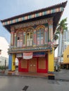 Colourful house at Kerbau Road, Little India Singapore