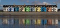 Colourful houses in Borth, west Wales