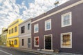 Colourful houses in the De Waterkant neighbourhood of Cape Town, South Africa