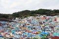 Gamcheon culture village, Busan, South Korea Royalty Free Stock Photo