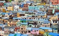 Colourful houses at Gamcheon culture village, Busan, South Korea Royalty Free Stock Photo