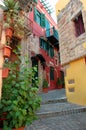 Colourful houses in Gran canary