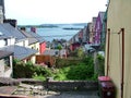 Colourful Houses in Cobh Royalty Free Stock Photo