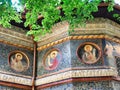 Colourful Icons, Stavropoleos Monastery Church, Central Bucharest, Romania