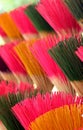 Colourful Incense Sticks Royalty Free Stock Photo