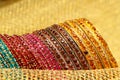 Colourful Indian Bangles. Royalty Free Stock Photo