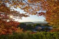 Colourful Japanese Garden in Ginkaku-ji Temple Kyoto during sunset in autumn season