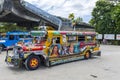 Colourful Jeepney in Puerto Princessa