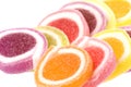 Colourful Jelly Sweets Isolated