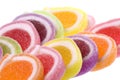 Colourful Jelly Sweets Isolated Royalty Free Stock Photo