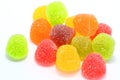 Colourful Jelly Sweets Isolated Royalty Free Stock Photo