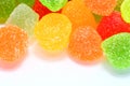 Colourful Jelly Sweets isolated Royalty Free Stock Photo